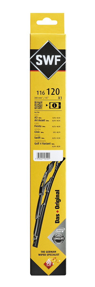 QWP 1003471744 WBU039B - Ablaktörlő lapát